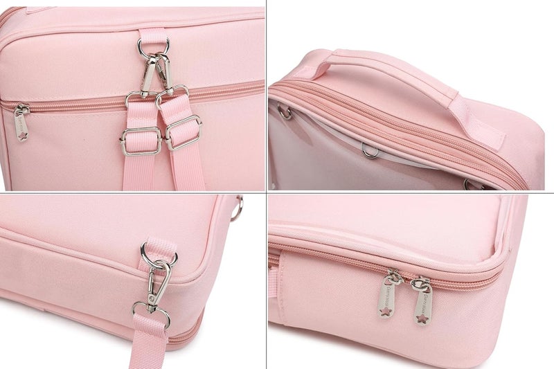 CHERRY SAUCE Dopamine Color Ita Bag Backpack Satchel Oxford Crossbody Messenger Shoulder Bag - Image 3